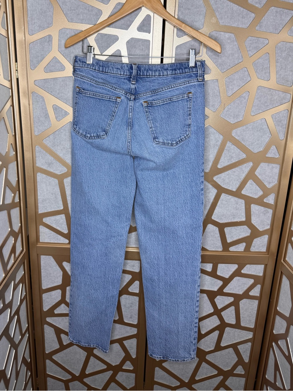 Abercrombie & Fitch ‘90s Straight Mid Rise Jeans Size 29/8L - Picture 3 of 12